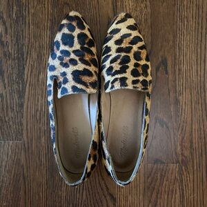 Madewell Frances Leopard Print Loafers excellent condition